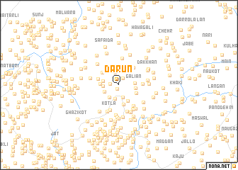 map of Darūn