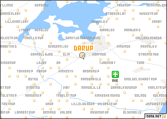 map of Darup