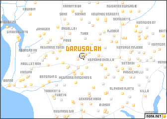 map of Darusalam