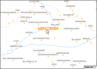 map of Daruzanah