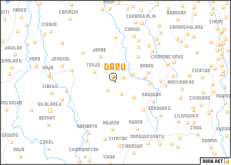 map of Daru