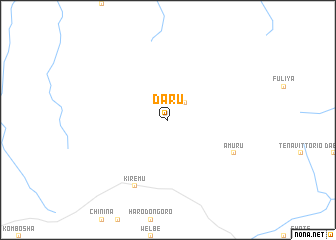 map of Daru