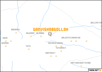 map of Darvīsh ‘Abdollāh