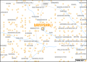 map of Darvīsh ‘Alī