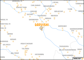 map of Darvīshī