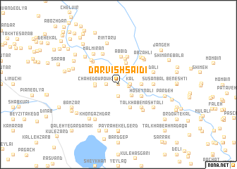 map of Darvīsh Sa‘īdī