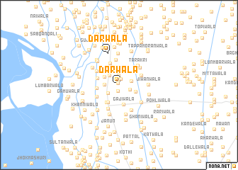 map of Darwāla
