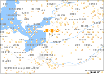 map of Darwāza