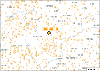 map of Darwāza