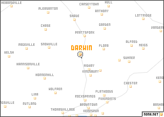 map of Darwin