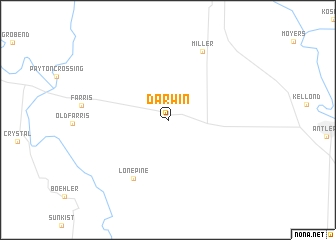 map of Darwin