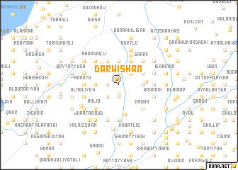 map of Darwīshān