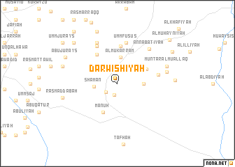 map of Darwīshīyah