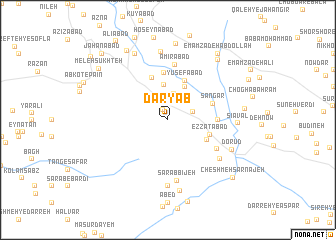 map of Dāryāb