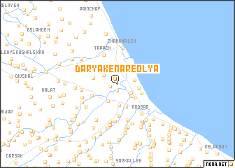 map of Daryā Kenār-e ‘Olyā