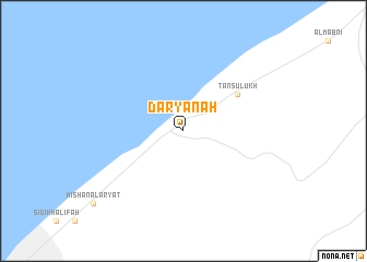 map of Daryānah