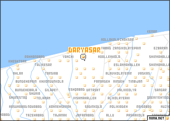 map of Daryā Sar