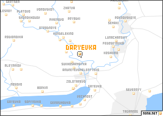 map of Dar\