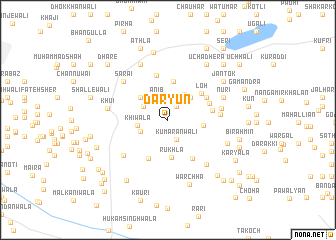 map of Daryun