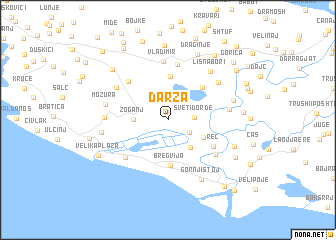 map of Darza