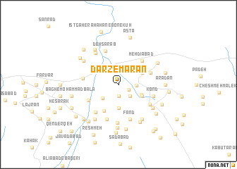 map of Darz̄emārān