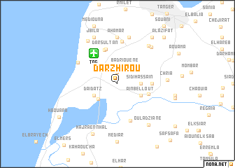 map of Dar Zhirou