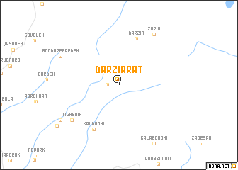 map of Dar Zīārat