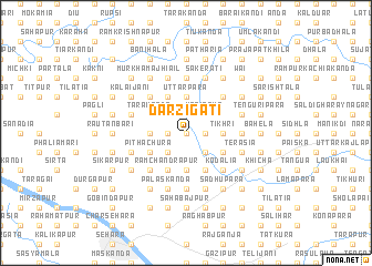 map of Darzigāti