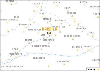 map of Darzila