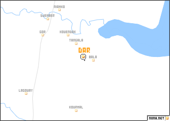map of Dar