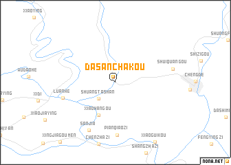 map of Dasanchakou