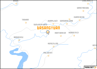 map of Dasangyuan