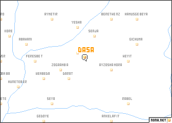 map of Dasa