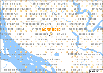 map of Dasbāria