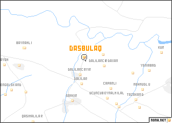 map of Daşbulaq