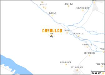 map of Daşbulaq