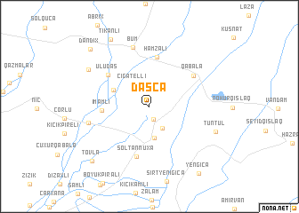 map of Daşca