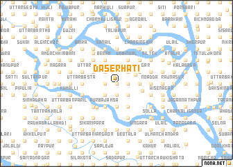 map of Daserhāti