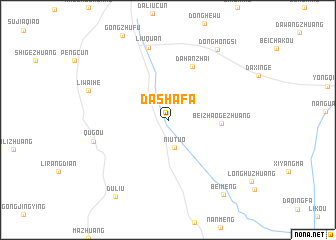 map of Dashafa