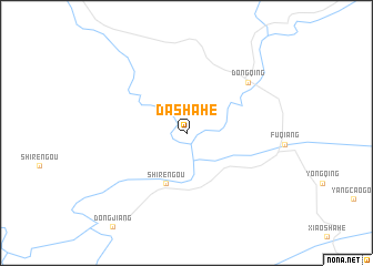 map of Dashahe