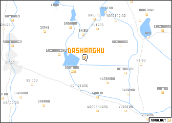 map of Dashanghu