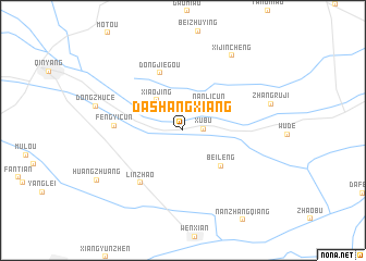 map of Dashangxiang