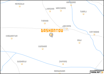 map of Dashantou