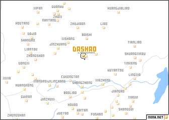 map of Dashao