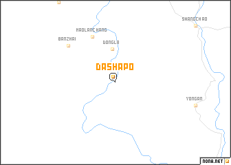 map of Dashapo