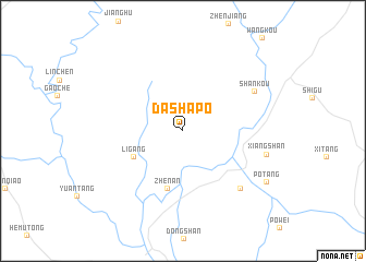 map of Dashapo