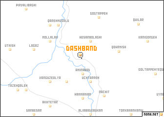 map of Dāsh Band