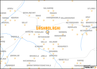 map of Dāsh Bolāghī