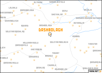 map of Dāsh Bolāgh