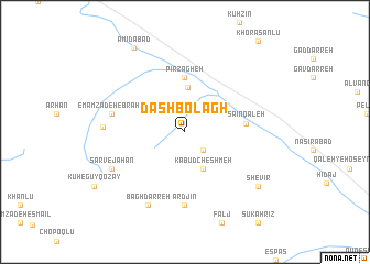 map of Dāsh Bolāgh